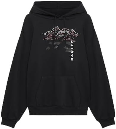 Oakley Mens Metal Solar Rail Crew Sweatshirt, Blackout, XX-Large