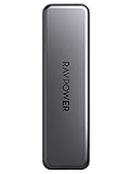 RAVPower Mini External SSD Hard Drive 1TB Portable SSD USB-C Solid State Flash Drive, Up to 540MB/s, V-NAND Flash & USB 3.1 Gen 2 Interface, ATA Lock