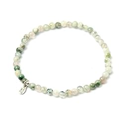 Tiny Rituals TREE AGATE ENERGY BRACELET