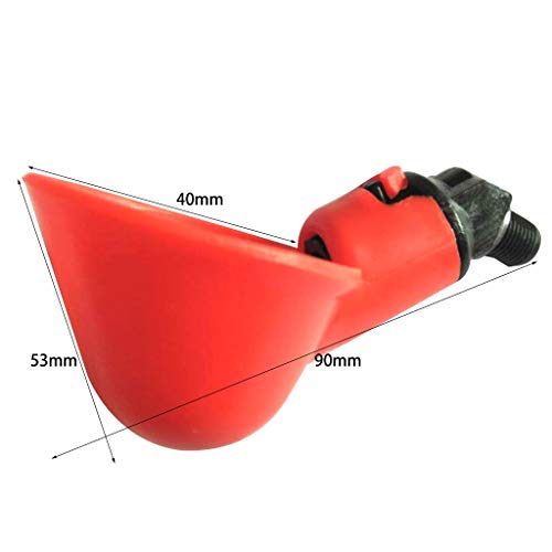 VVXXMO Automatischer Hühnertränker, Futterspender für Geflügel, 50 Stück – Bild 5