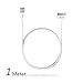 Iafand USB Sync Cable Charger Cord Data for iPhone 4 4S iPod 4G 4th Gen (White)