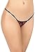 Women's Micro Thong String Breakaway Kisses Mini Panty X7049