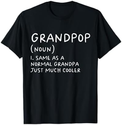 トップス 50-60s Ackermann euro vtg grandpa shirt Amazon.com: Mens Grandpop Definition Grandpa - Funny Grandfather T