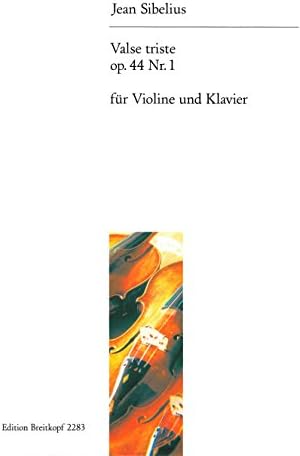 VALSE TRISTE OP.44/1 VIOLON Sheet music – January 1, 2000