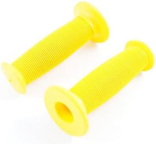 yellow bmx grips