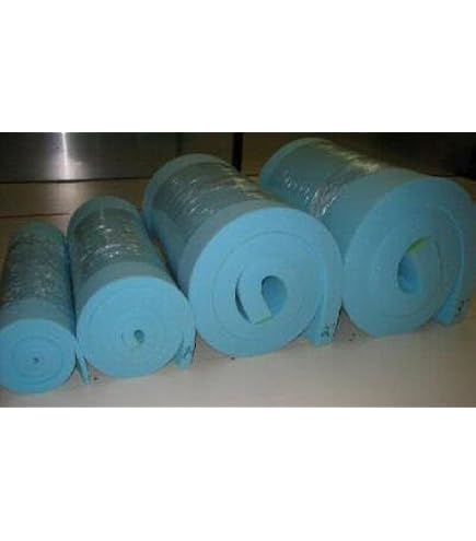 Foamma 6\" X 18\" X 80\" High Density Upholstery Foam Padding, Thick-Custom Pillow, Chair, And Couch Cushion Replacement Foam, Craft Foam Upholstery Supplies, Foam Pad For Cushions And Seat Repair