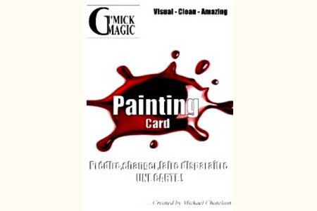 Painting (DVD and BLUE Back Gimmick) by Mickael Chatelain - DVD
