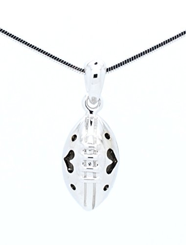 Violet Victoria & Fan Star University of Iowa Football Necklace Mini - Black & Yellow Crystals - Hawkeyes