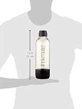 DrinkMate Soda Maker Carbonation Bottles 2 Pack 1L Black view 5