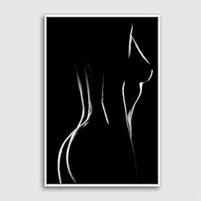 Framed Canvas Wall Art Wine Glass Canvas Prints Home Artwork Decoration for Living Room,Bedroom - 16x24 inches