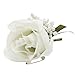 JaosWish 8PCS Flower Men Boutonniere Handmade Silk Men Corsage for Groom Wedding Party Suits