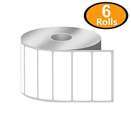BETCKEY - 2.625" x 1" (67 mm x 25 mm) File Folder & Address Labels Compatible with Zebra/Rollo Label Printer,Premium Adhesive & Perforated [6 Rolls, 12000 Labels] - Thumbnail 7