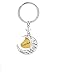 Gift for Grandpa - I Love You to the Moon and Back Key Chain