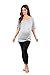 Mother Bee 3 Pack Women's Dolman Sleeve Maternity and Nursing Tunic and Rags & Couture - Made in USA