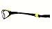 Pyramex Highlander Safety Eyewear, Black-Lime Frame/Clear Anti-Fog Lens