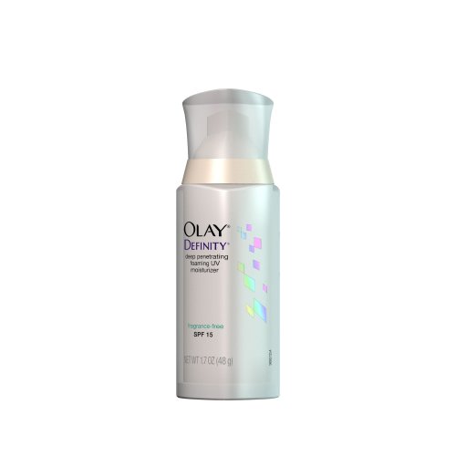 olay definity deep penetrating foaming moisturizer