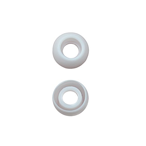 White Replacement Eartips Headphone Earbuds Eartips 3X Pairs of 1 Small Medium and Large (Compatible with Motorola LG Samsung Beats Bose Plantronics)