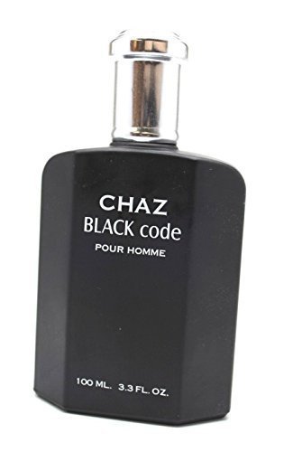 Black Code Pour Homme by CHAZ for Men 3.3 oz Cologne Spray