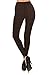 Leggings Depot Women's Fall/Winter Ultra Soft Popular Best Printed Fashion Leggings BAT17 (One Size (Size 0-12), Umber Houndstooth)