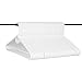Made in USA Super Heavy Duty Plastic Clothes Hangers – Bulk Pack of 20, 30, 50, 100 – Strong Closet and Coat Hangers (36pk White)