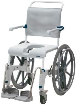 folding self propelled shower chair
