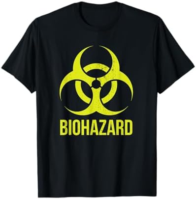 Amazon.com: Biohazard T-Shirt : Clothing, Shoes & Jewelry