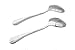 Serving Spoon Sets, Large Spoon Tabletop Flatware Serving Utensil Buffet Banquet Serving Tablespoons(Pack in 2), Mirror-Polished Stainless Steel