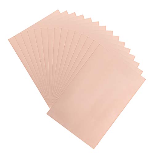 uxcell 15Pcs 150x100mm Double-Sided Copper Clad Laminate PCB Circuit Board FR4 1.5mm Thickness DIY Prototyping PCB Board