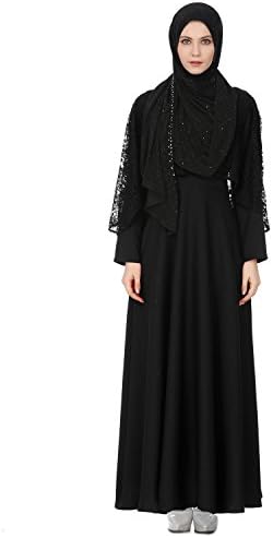 Luomeidisha Lady's Islamic Abaya Dress Muslim Woman's Long Dress Kaftan