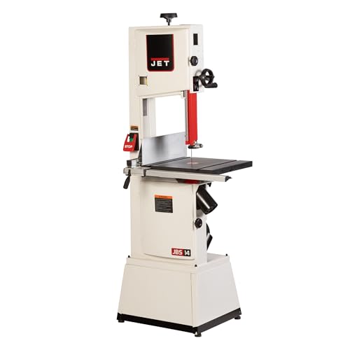 JET Black 14-Inch Woodworking Bandsaw, 1-3/4 HP, 115/230V 1Ph (Model JWBS-14SFX-BLK)
