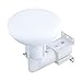 FIVESTAR Omnidirectional TV Antenna Amplifier 60 Miles HD 360 Degree Omnidirectional Digidome Reception Indoor/Attic/Outdoor Omnipro Antenna for VHF/UHF/FM Easy Installation Anti-UV Coating-White