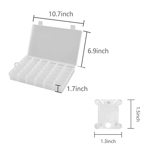 1 Plastic+Embroidery+Stitch+Organizer+Bobbins