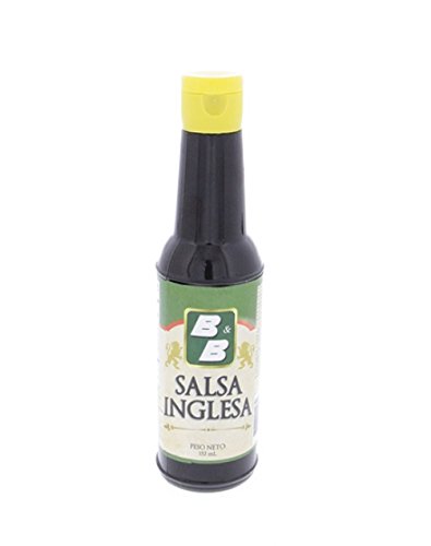 B&B Worcestershire Sauce 5.36oz - Salsa Inglesa (Pack of 1)