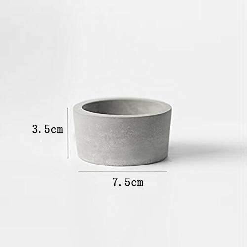 Silicon Plant Pot Moulds Concrete Molds for Flower Pot Making Handmade Craft Garden Decorating Tools, Platinum,Random - Image 4