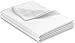 Utopia bedding Cotton Pillow Case (Pack of 2) – (Queen, White) – 100% Cotton Sateen for Maximum Softness and easy Care, Elegant Double-Stitched Tailoring