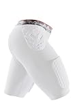 McDavid Hex Thudd Shorts, White, Medium