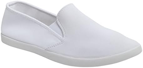 Shoe Vibe Becca Womens Casual Original Canvas Slip-On Sneaker