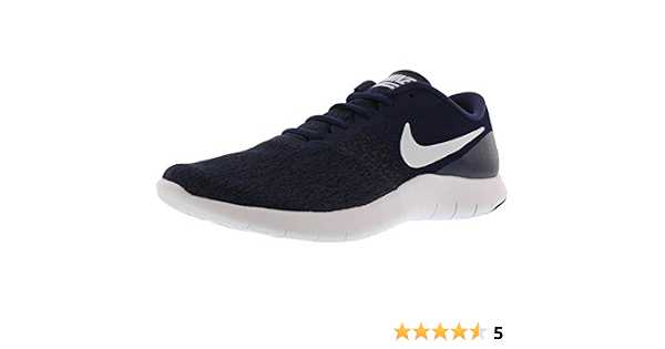 Amazon.com: Nike Flex Contact - Zapatillas de correr para hombre, color  azul marino/blanco y negro, 3.7 in : Ropa, Zapatos y Joyería