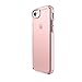 Speck Products 88206-6244 Presidio Show Cell Phone Case for iPhone 7 Plus, 6S Plus and 6 Plus - Clear/Rose Gold