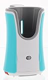Lysol No-Touch Touchless Automatic Hand Soap Dispenser, White with Teal Case, 1 Count