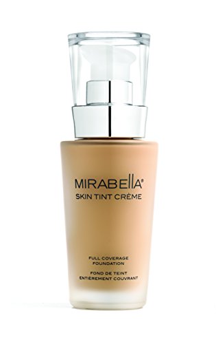 Mirabella Skin Tint Crème Full Coverage Liquid Mineral Foundation - II N, 30ml/1.0 fl.oz
