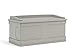 Suncast 99 Gallon Indoor/Outdoor Large Deck Storage Box, Light Taupe