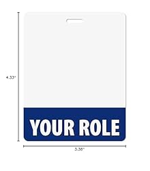 Custom Badge Buddies Navy Blue Horizontal Oversized