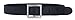 Velcro Adjustable Toddler Belt (Ages 0-4 years) (Small (Age 12-24 mos.; Waist 19.5-20.5