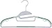 ZOYER TPR Plastic Hangers (30 Pack) Multifunctional Light-Weight Hangers Premium Quality S-Shape Non-Slip Suit & Shirt Hangers with Tie Bar, Strap Hooks, 360 Chrome Swivel (Multi Color Grey)