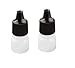 5ml Empty Plastic Dropper Bottle/dropping Bottles with Black Cap(drops of Plug Can Removable) plastic Bottle Eye Liquid Dropper (25pcs)