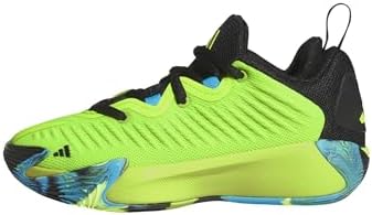 adidas Men\'s Dame X \'Lime Burst\' Basketball Shoes Size 8 New adidas Dame X Sneakers - Green | Free Shipping with adiClub main image 4