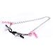 Micnaron Premium Stainless Steel Chain and Bells Clips for Sports and Role Play