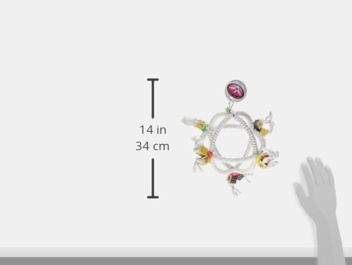 Super Bird Creations 14 by 10-Inch Orbiter Bird Toy, Small to Medium