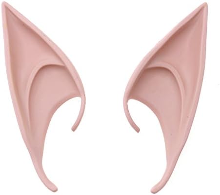 Cosplay Masks Pointed Prosthetic Tips Elf Ears for Halloween Party